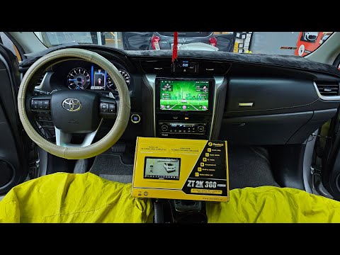 Màn hình liền camera 360 Zestech cho Fortuner 2018 | Độ phân giải 2K, Xứng đáng đồng tiền