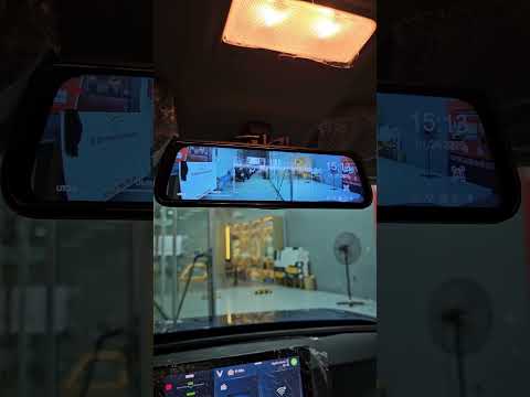 Vinfast VF3 nâng cấp Camera hành trình gương điện tử Utour C3M