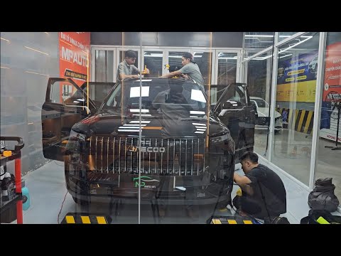 Jaecoo J7 2025 dán phim cách nhiệt 3M Crystalline cao cấp