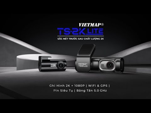 CAMERA HÀNH TRÌNH TS-2K LITE SẮC NÉT TRƯỚC SAU - CHẤT LƯỢNG 2K