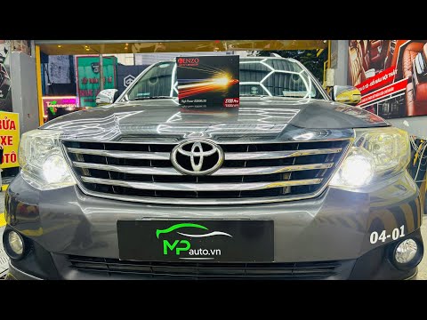Nâng cấp ánh sáng cho Fortuner 2015 không ngại đăng kiểm | Kenzo S700 Pro | MPauto.vn