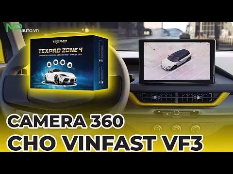 ĐÃ MẮTTTT với bộ camera 360 cho ô tô điện Vinfast VF3