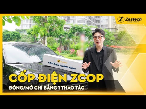 CỐP ĐIỆN ZCOP: Đóng/Mở chỉ bằng 1 thao tác Đá/Bấm/Nhấn