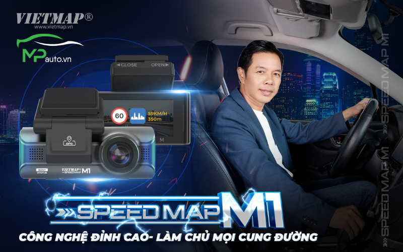 Camera hành trình Vietmap Speedmap M1