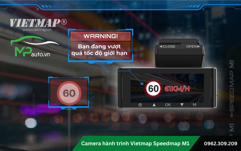 Camera hành trình Vietmap Speedmap M1