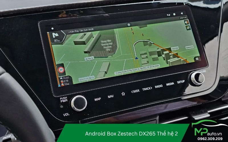 Chỉ đường và cảnh báo tốc độ chính xác