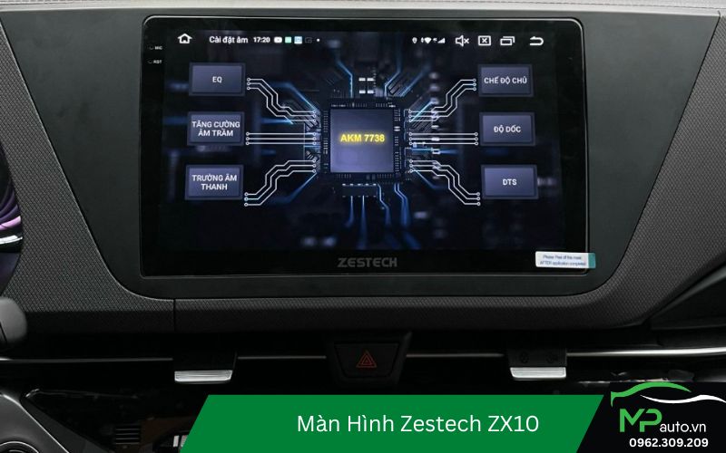 Tích hợp chíp âm thanh AKM 7739