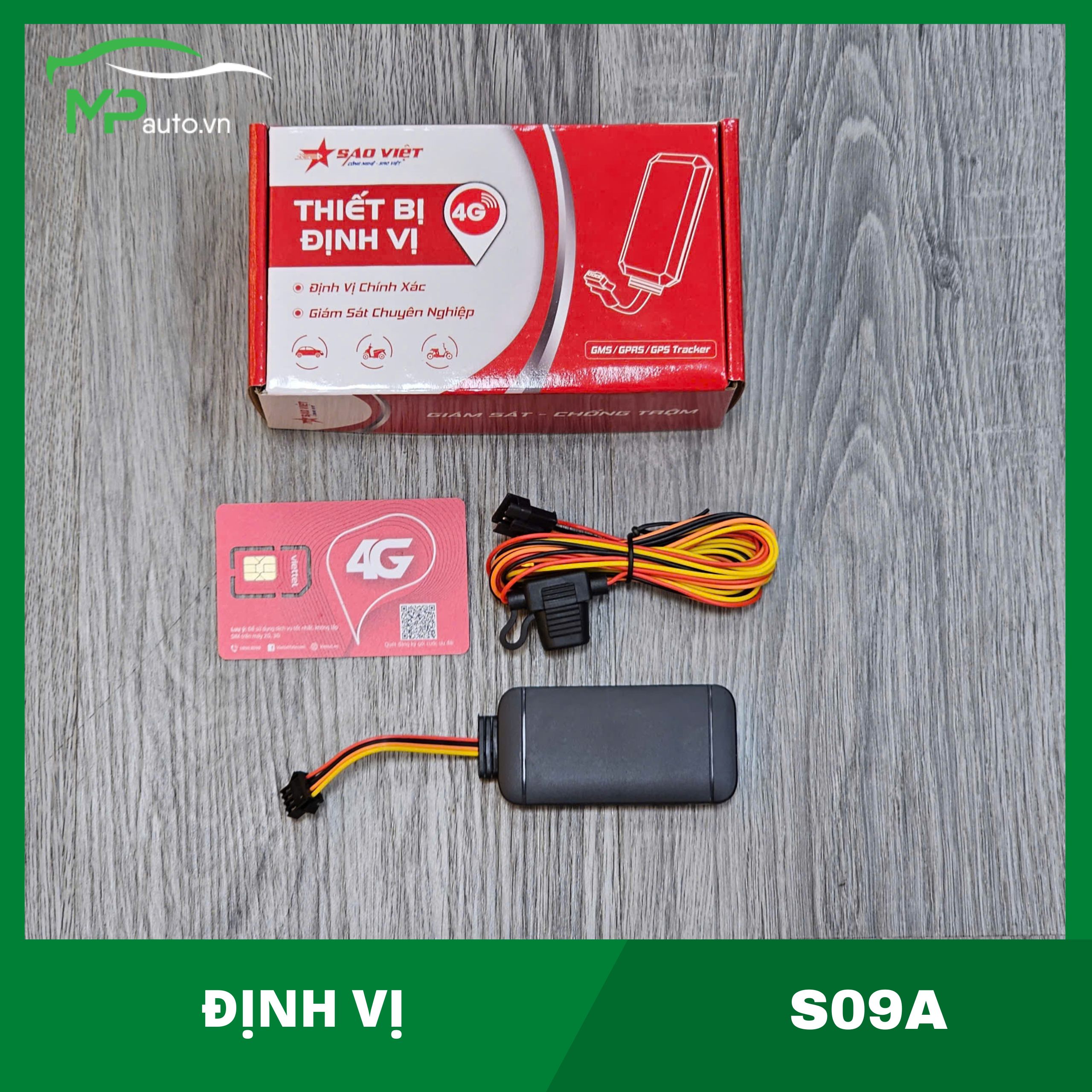 Định vị ô tô Sao Việt S09A