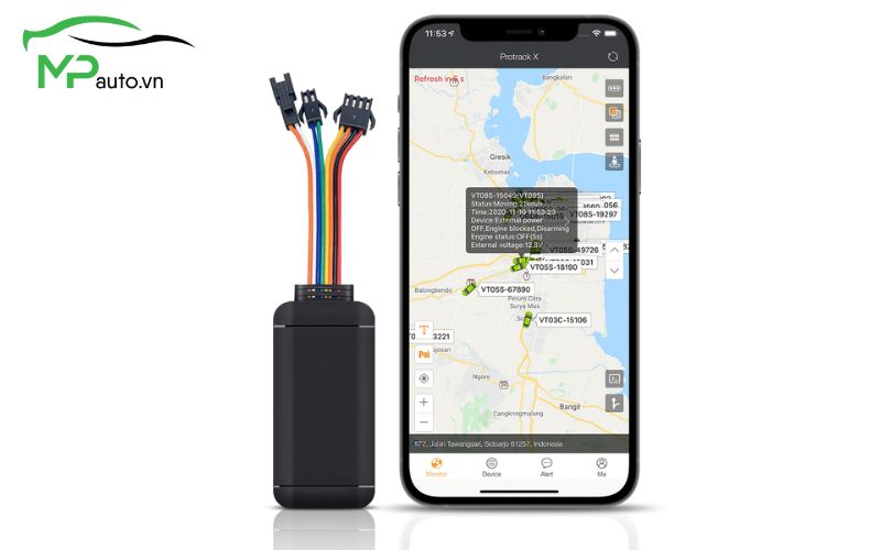 Định vị ô tô sao việt S09A 4G