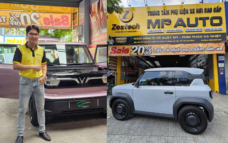 Phụ kiện đô chơi chính hãng cho Vinfast VF3 tại MPauto