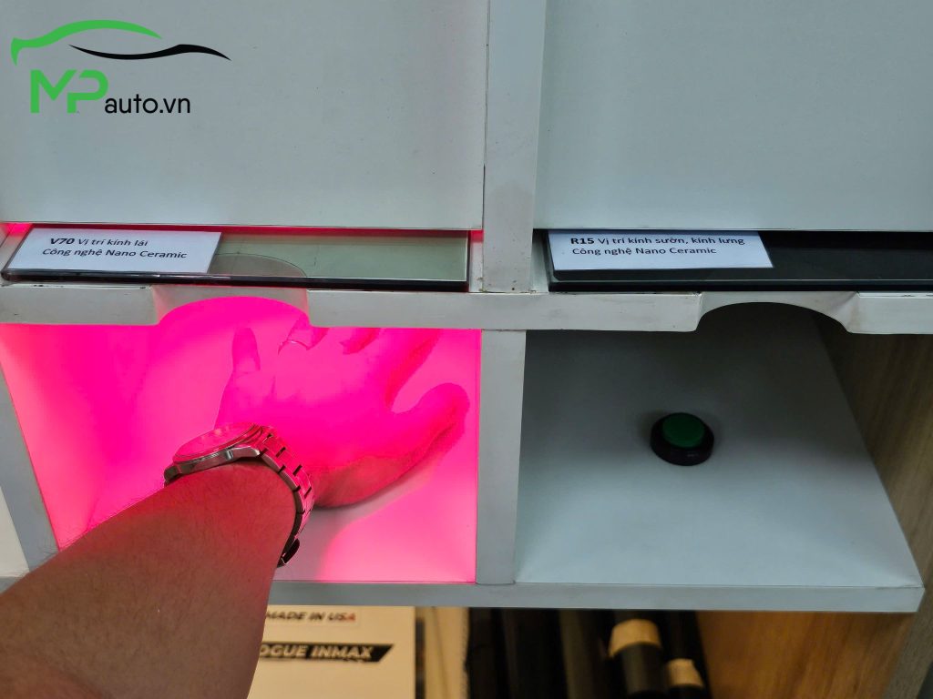 Thương hiệu phim cách nhiệt uy tín cho Vinfast VF3 là 3M và Inmax