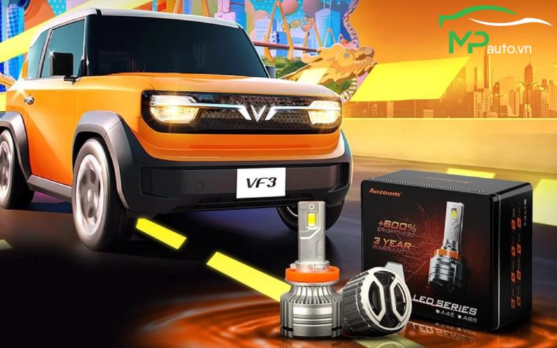 Tăng sáng không ngại đăng kiểm cho Vinfast VF3