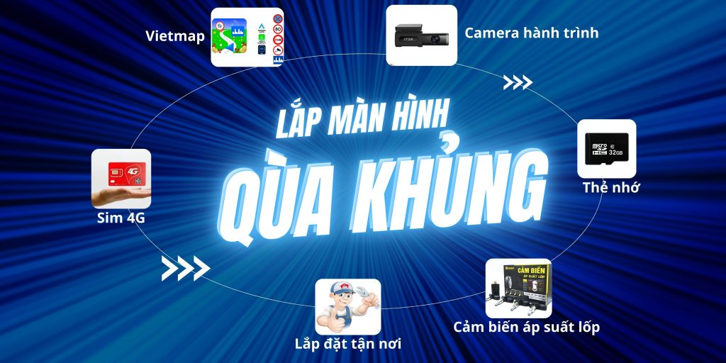 Lắp màn hình tại MPauto nhận quà khủng