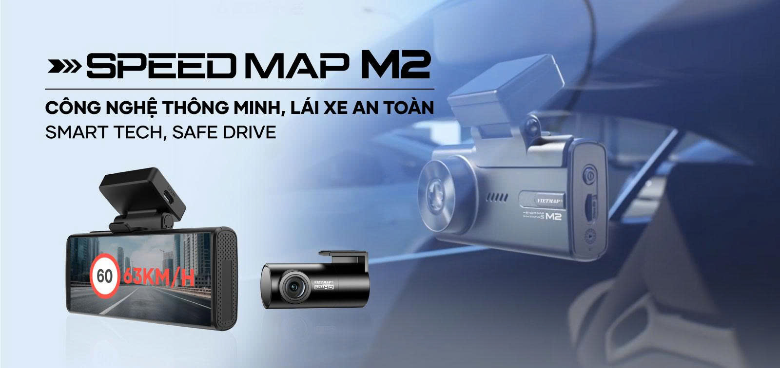 Camera hành trình Vietmap SpeedMap M2 - Hình ảnh 2