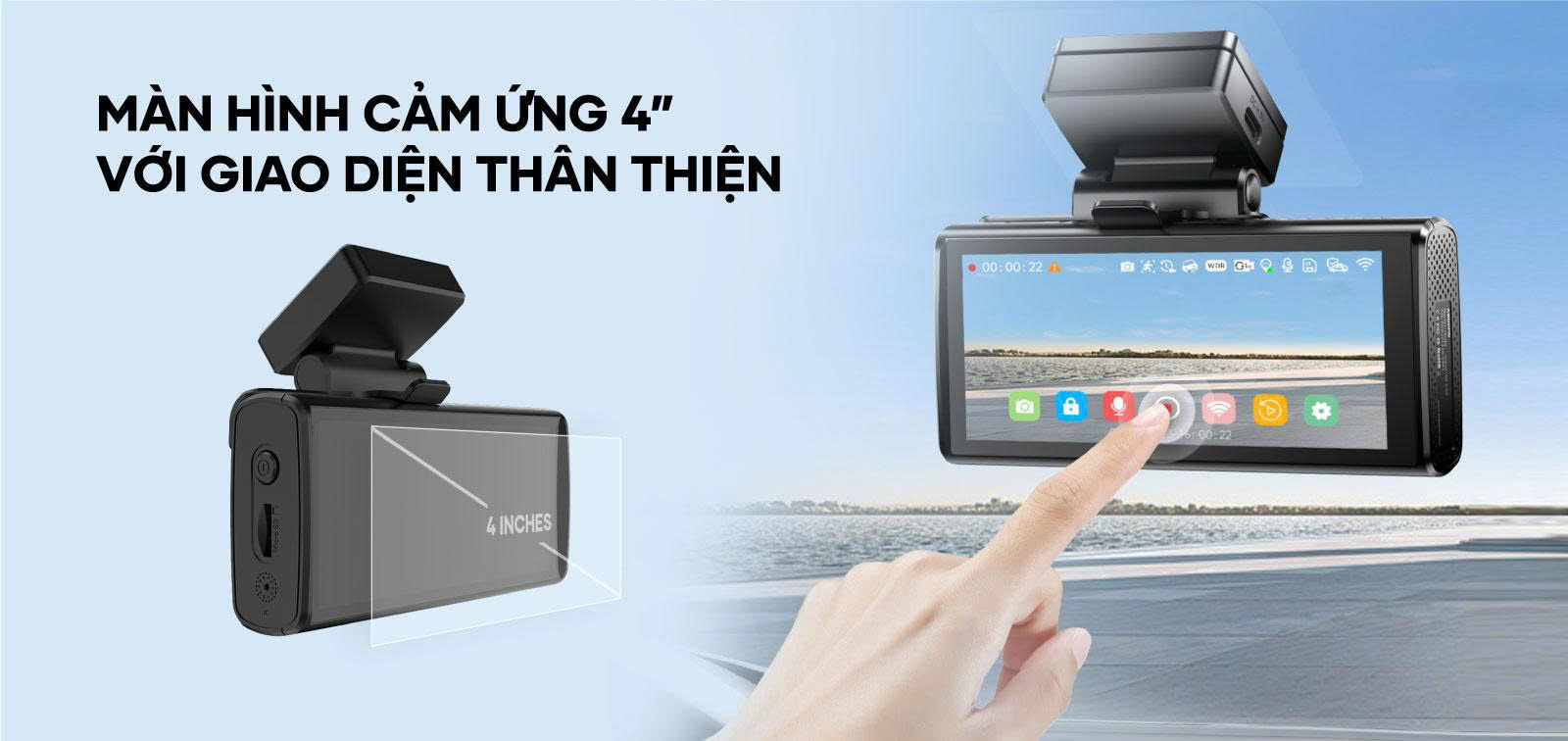 Camera hành trình Vietmap SpeedMap M2 - Hình ảnh 4