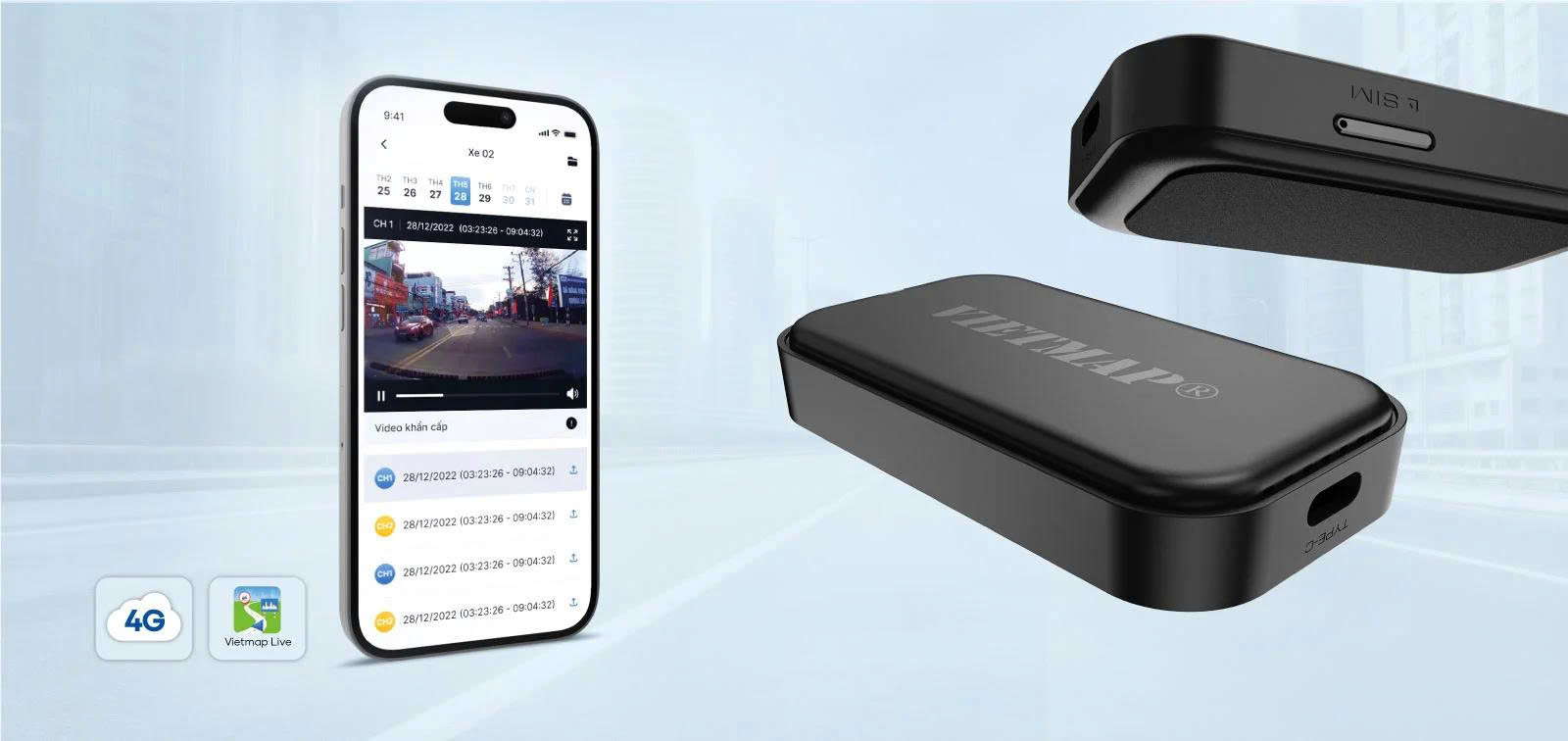 Camera hành trình Vietmap SpeedMap M2 - Hình ảnh 6