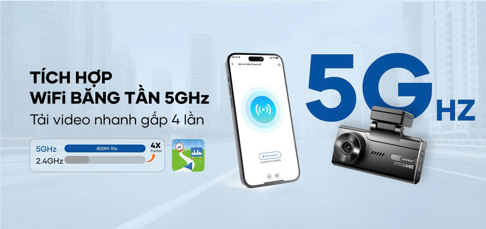 Camera hành trình Vietmap SpeedMap M2 - Hình ảnh 7