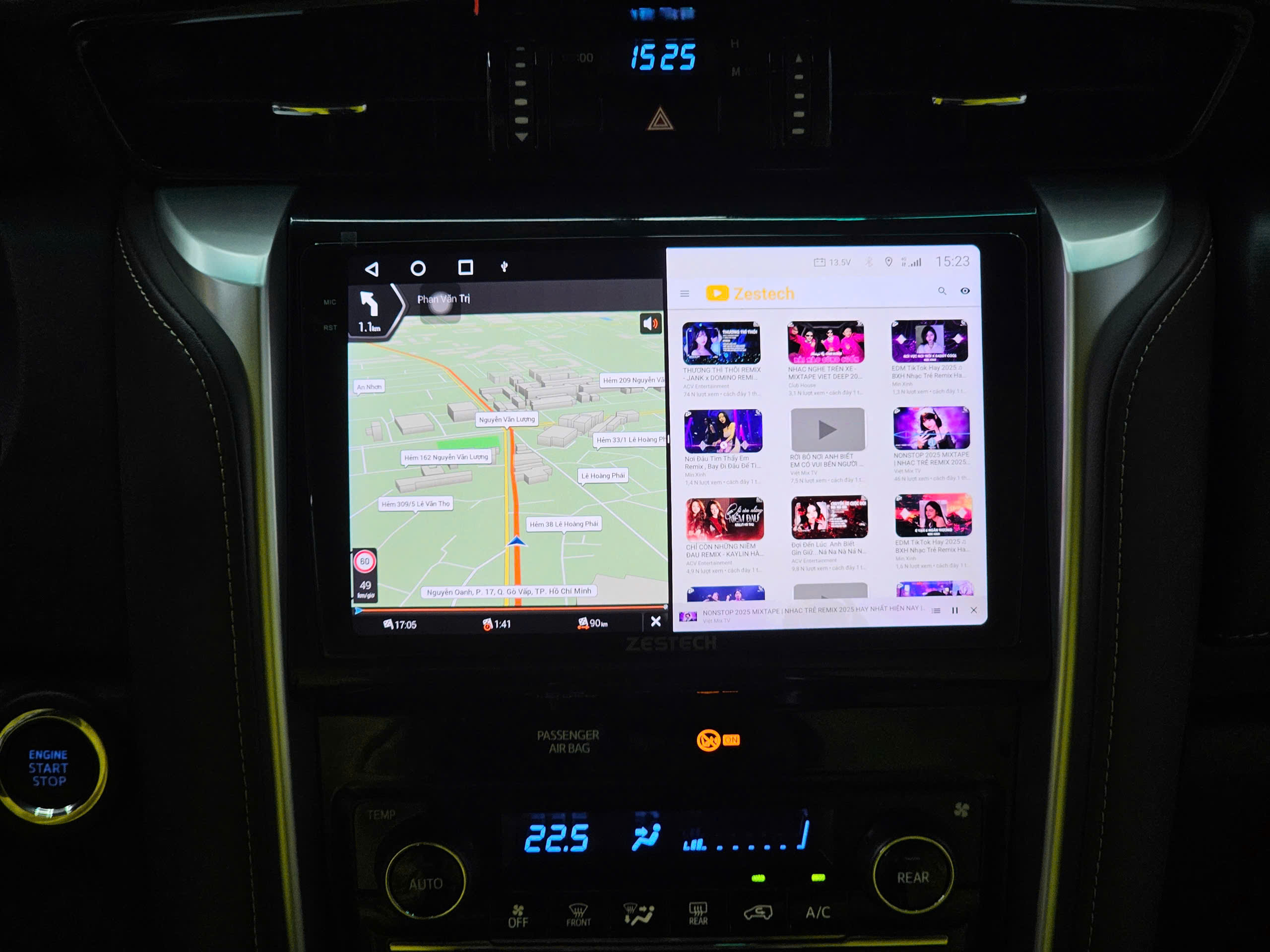 Màn Hình Zestech Cho Toyota Fortuner 2017-2025 &#8211; Nâng Tầm Trải Nghiệm Lái Xe