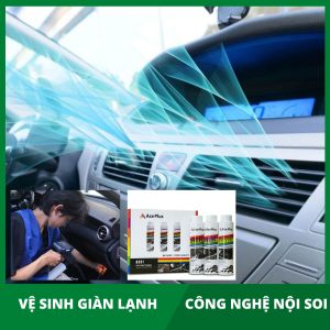Vệ sinh giàn lạnh ô tô
