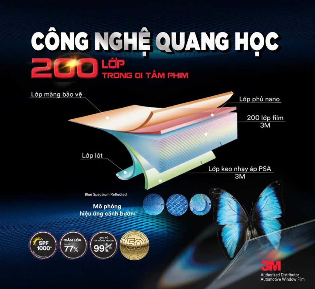 Phim cách nhiệt 3M Crystalline - giải pháp chống nóng hiệu quả