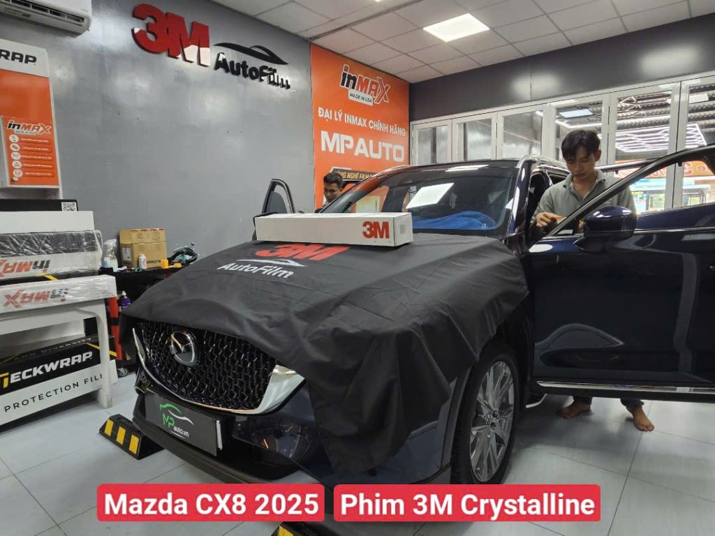 Dán phim cách nhiệt cho Mazda CX8 2025