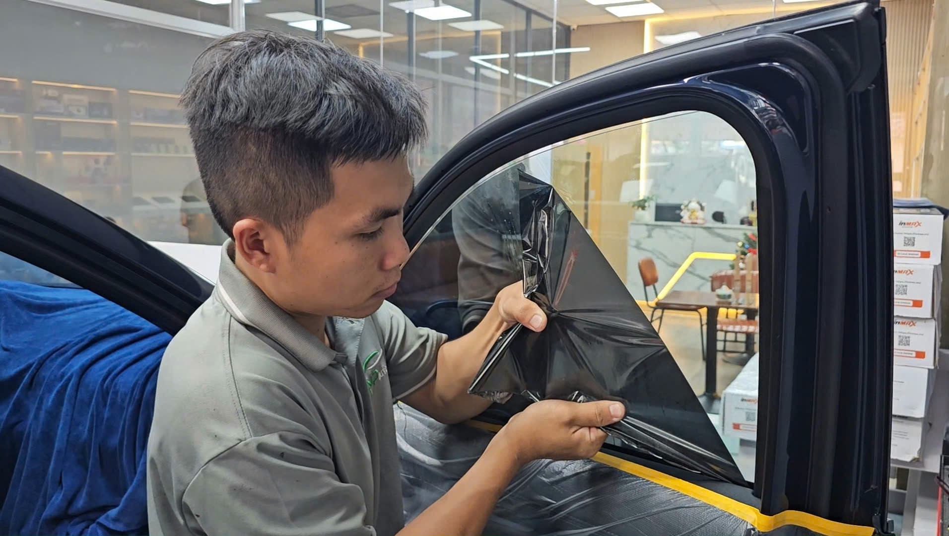 Dán phim cách nhiệt cho Mazda CX8 2025